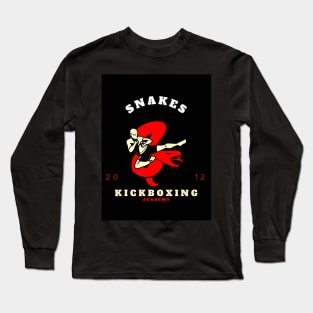 Snakes Kickboxing Academy Long Sleeve T-Shirt